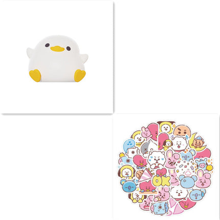 Doudou Duck Silicone Night Lamp with Dimmable Light | Soothing Bedtime Companion for Kids