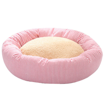 Cozy Cat Dog House Nest with Soft Cloth Material | Compact Design for Small to Medium Pets
