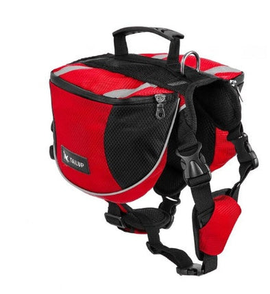 Outdoor Pet Harness with Waterproof Backpack | Adjustable Fit for Hiking and Outdoor Activities