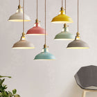 Kitchen Island Pendant Light, Industrial Barn Pendant Light with Metal Shade, Hanging Pendant Light Fixture for Entryway