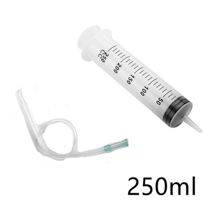 Large Capacity Syringes with 1m Hose for Pet Feeding & Hydroponics | Easy Liquid Measurement and Administration