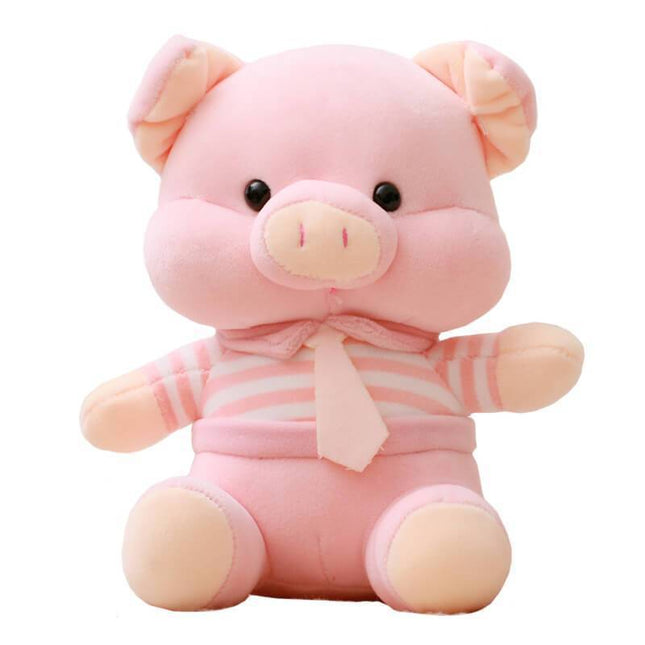 Piggy Plush Pillow, Pink Pig Stuffed Animal Pillow