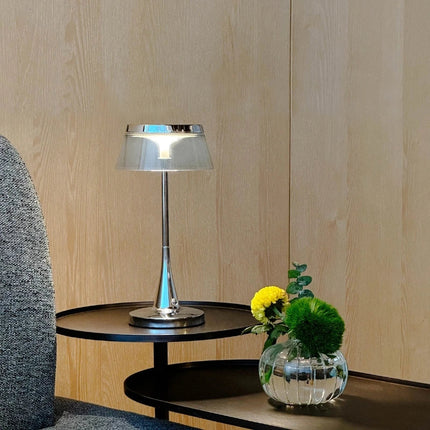 Modern Table Lamp with Adjustable Brightness | Cordless Acrylic Lighting for Versatile Home Decor