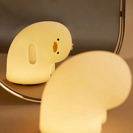 SqueezeBuddies Night Light with Adjustable Brightness | Portable Rechargeable Light for Cozy Bedtime Atmosphere