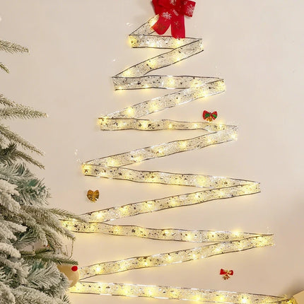 Illuminated Ribbon Light with Remote Control & 8 Lighting Modes | USB/Battery Powered Ambient Décor for Events and Home