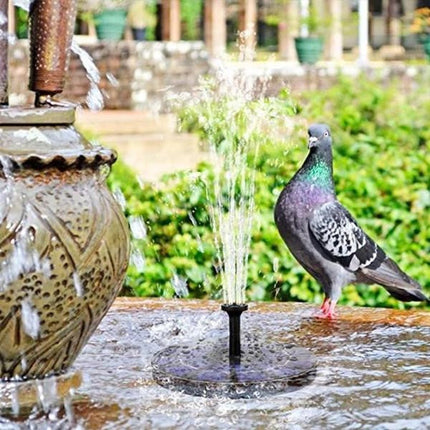 Solar Bird Bath Fountain, Solar Fountain Pump with 4 Spray Modes – image 6