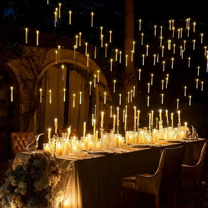 Floating Candles with Wand Remote Control | Enchanting Flameless LED Decor for Magical Moments