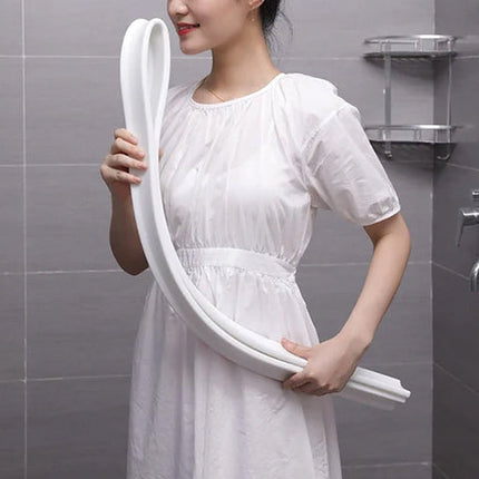 Water Guard Silicone Strip, Water Stopper for Bathroom Floor, Water Barrier for Kitchen, Bathroom Accessories – image 25
