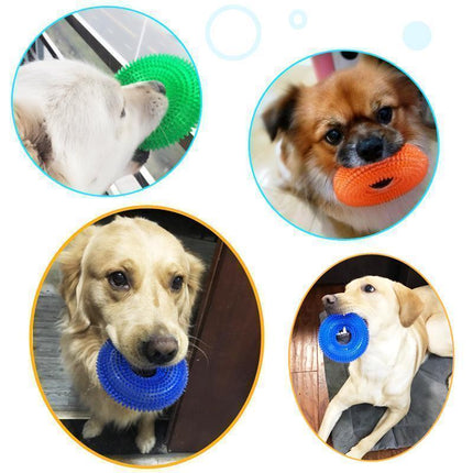 Dog Toy Ball with Whistle, Dog Chew Toys for Fetch – image 4