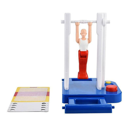 Tabletop Game with Spinning Gymnast