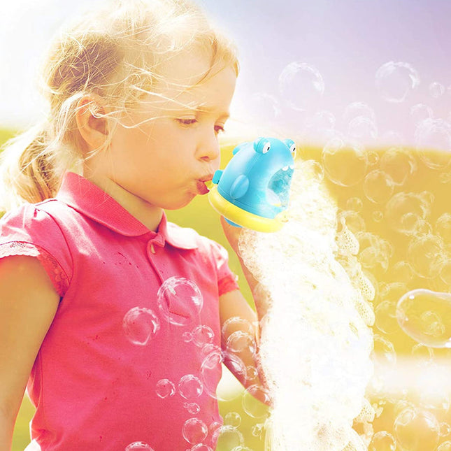 Bath Toys, Bubble Bath Toy with Hand Crank and No Batteries