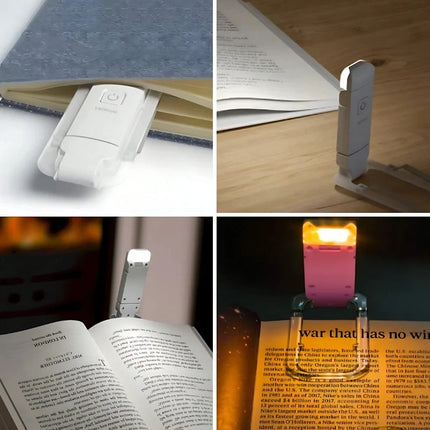 Rechargeable Book Reading Light with Adjustable Brightness | Portable Illumination for Comfortable Reading Anywhere