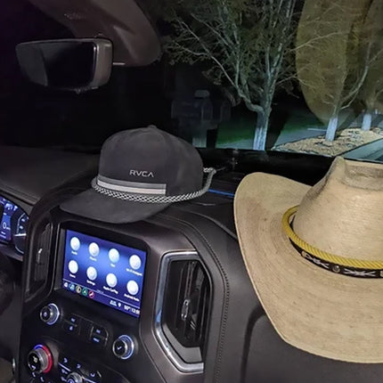 Cowboy Hat Holder for Car, Western Hat Holder with Suction Cup and Lasso Rope – image 7