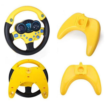 Steering Wheel Toy with Lights and Sounds, Car Seat Toy with Suction Base – image 7