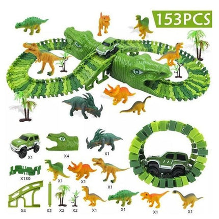 Dinosaur Race Track for Kids, Toy Car Track – image 8