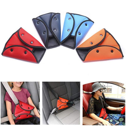 Seat Belt Adjuster for Kids and Adults, Soft Cotton Seat Belt Cover for Neck Protection – image 6