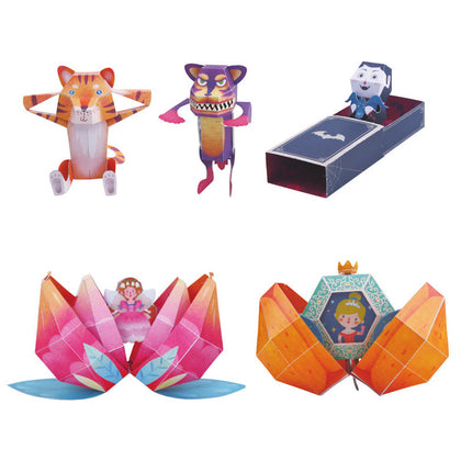 DIY Craft Kit, Origami Paper Kit with Folding Book – image 9