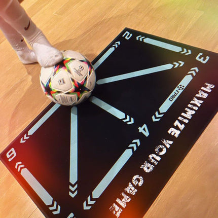 Soccer Training Mat, Indoor Soccer Training Equipment for Youth, Football Training Aids with Video Program – image 10