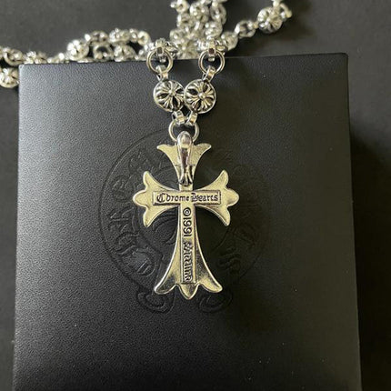 Cross Pendant Necklace, Mens Cross Necklace