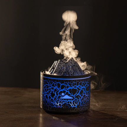 Volcano Humidifier with Colorful Changing Lights | Aromatherapy and Mist Mode for Relaxation and Hydration
