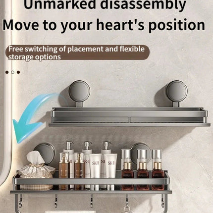 Bathroom Shelf with Suction Cup – image 4