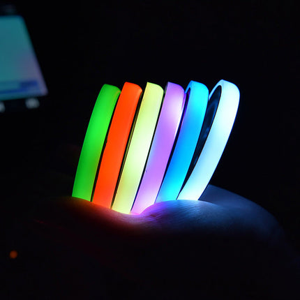 7-Color LED Cup Coaster with Solar & USB Charging | Automatic Light Activation for Car Ambiance