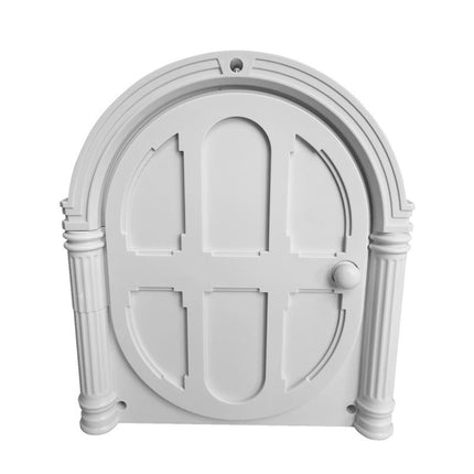 Plastic Pet Door with Fashion Minimalist Design | Easy Installation for Cat and Dog Freedom