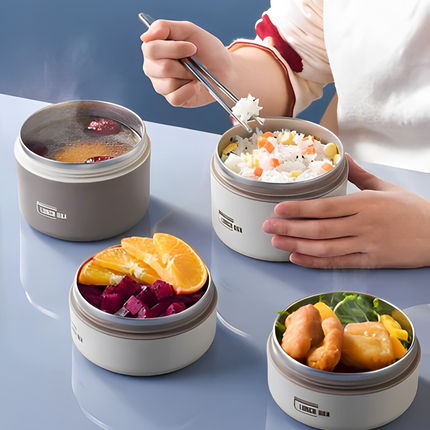 Insulated Lunch Box, Stainless Steel Bento Box with Leak Proof Seals – image 7