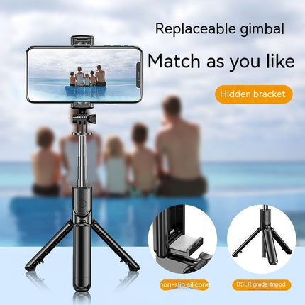 Wireless Bluetooth Selfie Stick with Anti-Shake Technology | Universal Holder for Perfect Photos and Convenient Group Shots