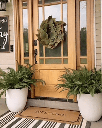 Artificial Boston Ferns Set of 18, Fake Plants for Indoor – image 11