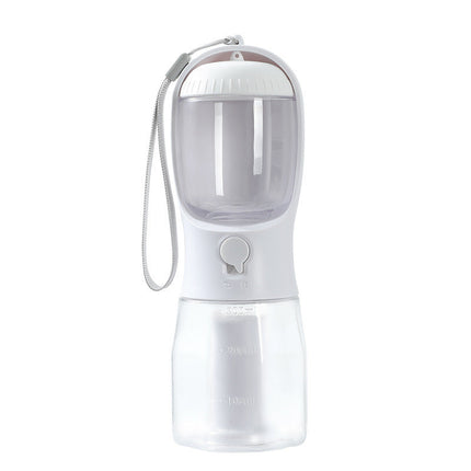 3-in-1 Pet Water Bottle with Filtration System | Portable Dispenser for Food, Water, and Waste Bags