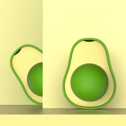 Avocado Catnip Wall Toy with 360-Degree Silvervine Ball | Engaging Teeth Cleaning Fun for Cats