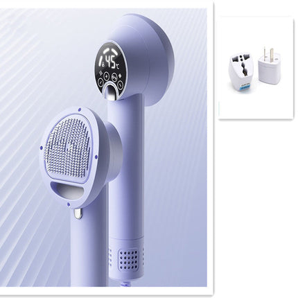 Smart Pet Hair Dryer with Integrated Blowing and Combing | Silent Operation for Stress-Free Grooming