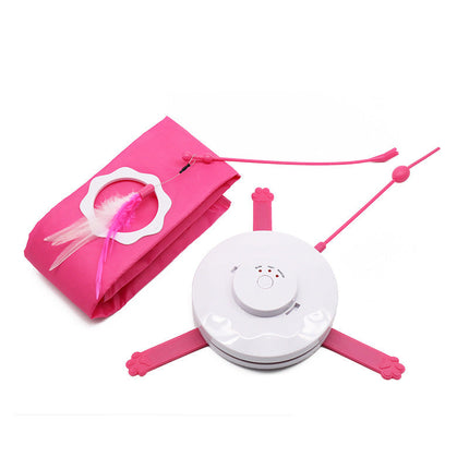 Automatic Cat Toy with Timer Function | Interactive Sound Toy for Feline Entertainment