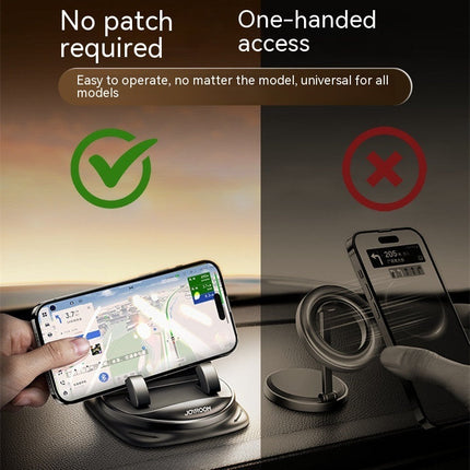 Universal Anti-Slip Car Phone Holder with 360° Rotation | Reusable Silicone Mount for Safe Driving and Easy Access
