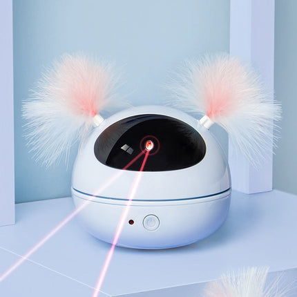 Automatic Electric Cat Toy with Laser Light | Durable ABS Material for Endless Playtime Fun