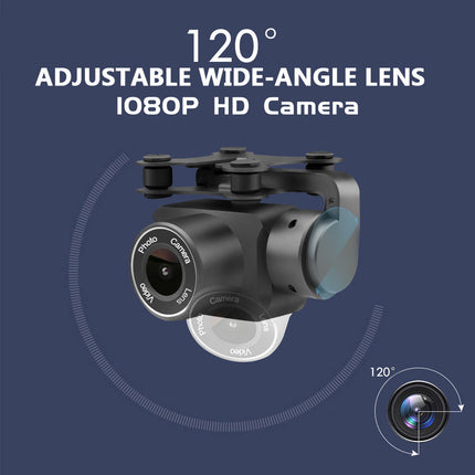 GPS Drone with HD Wide-Angle Lens & 5G Image Transmission | Compact Quadcopter for Stunning Aerial Photography