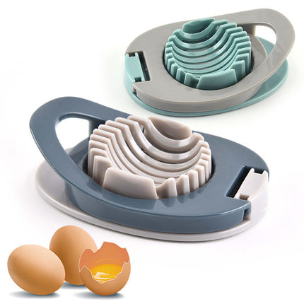 Plastic Egg and Fruit Slicer with User-Friendly Handle | Multi-Functional Tool for Easy Meal Prep
