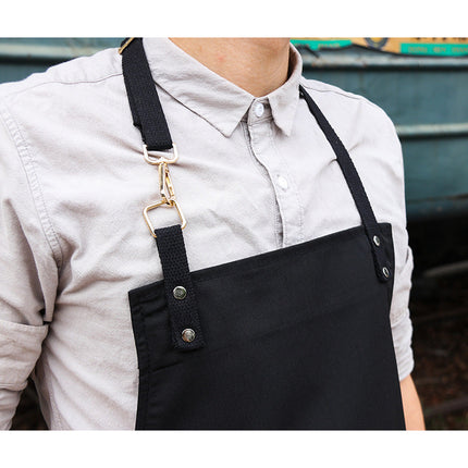 Unisex Canvas Apron for Cooking & Baking with Adjustable Fit | Durable & Stylish Design for Creative Comfort