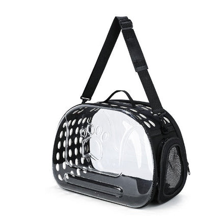 Transparent Pet Carrier Backpack with Lightweight Design | Full Visibility for Safe Travels and Comfort