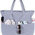 1 Piece - Stripe-navy Blue