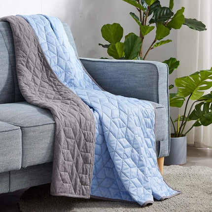 Vepine Cooling Blanket | Lightweight Dual-Sided Design for Hot Sleepers - Cozy Summer Throw for Comfort and Breathability