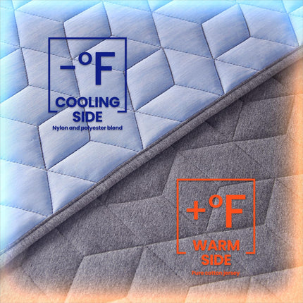 Vepine Cooling Blanket | Lightweight Dual-Sided Design for Hot Sleepers - Cozy Summer Throw for Comfort and Breathability
