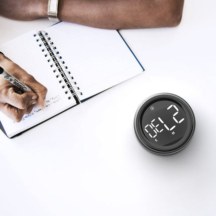 Magnetic Digital Timer for Kitchen with LED Display | Versatile Time Management for Cooking and Studying