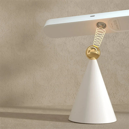 Geometric Table Lamp with PC Lampshade | Stylish European Design for Modern Home and Office Illumination