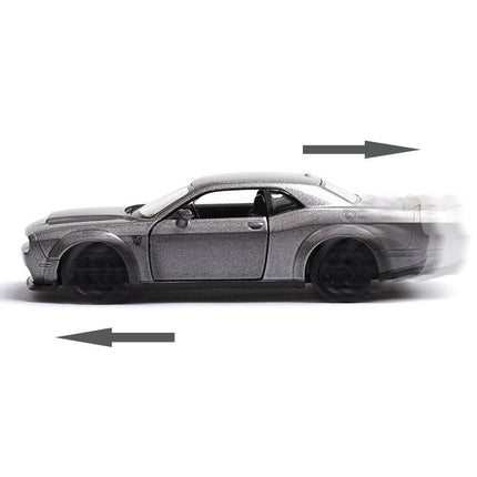 Dodge Challenger Alloy Model Car (1:36 Scale) with Pull-Back Action | Authentic Classic Muscle Car Replica for Collectors
