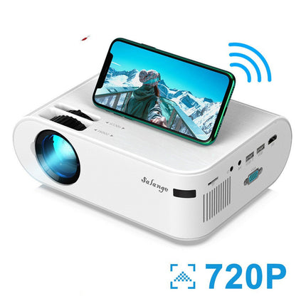 Portable Full HD Mini Projector with Screen Mirroring | Compact Entertainment System for Outdoor Movies