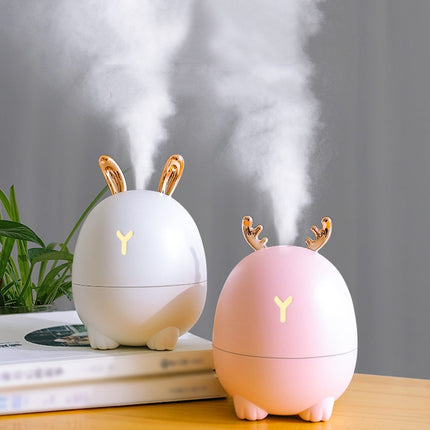 Nano USB Humidifier with Air Purification & Moisturizing Mist | Compact Cartoon Design for Skin Hydration and Better Air Quality