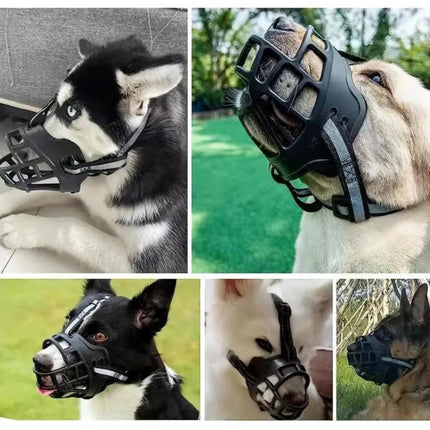 Dog Muzzle for Small and Large Dogs, Adjustable Dog Training Muzzle – image 9