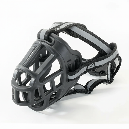 Dog Muzzle for Small and Large Dogs, Soft Mesh Muzzle for Dogs to Prevent Biting, Adjustable Dog Training Muzzle